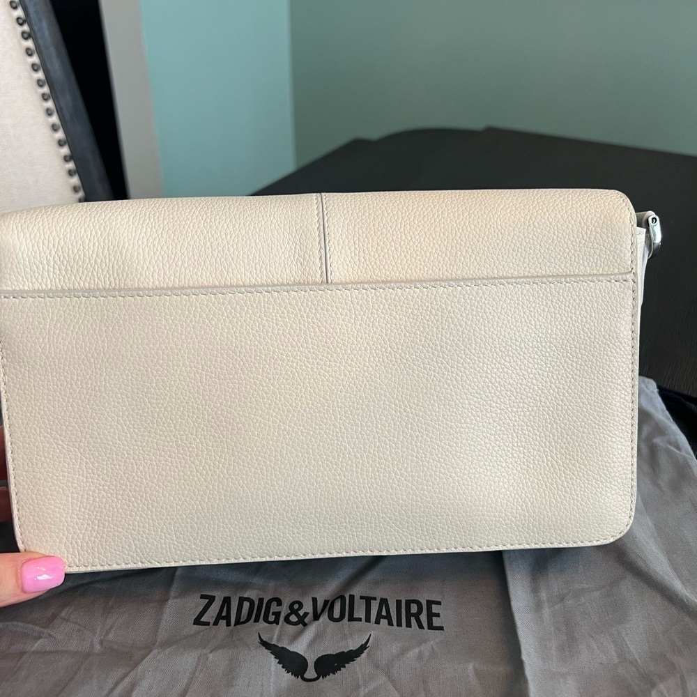 NWT Zadig & Voltaire Borderlne Daily Leather Crossbody Bag - Picture 7 of 16